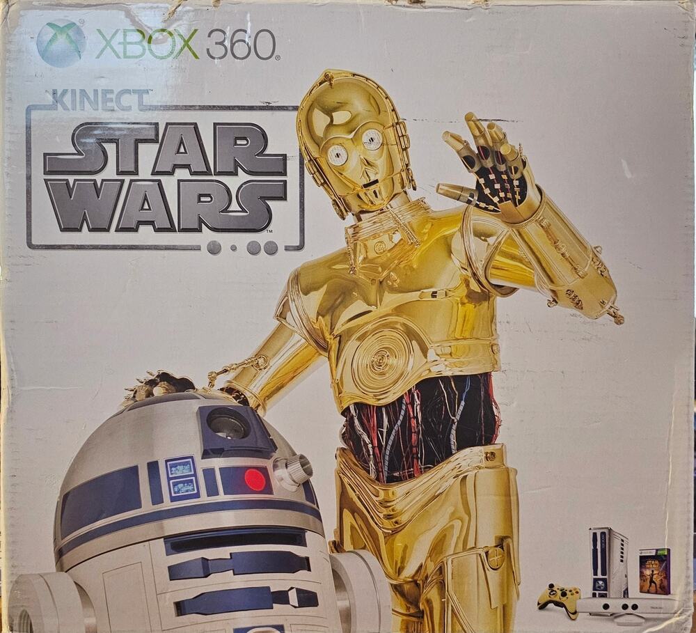 Xbox 360 Kinect Star Wars Edition game system (Factory Sealed)
